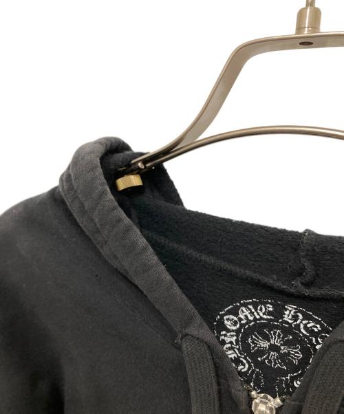 CHROME HEARTS（クロムハーツ）CHROME HEARTS (クロムハーツ) SWTSHRT HD ZIP ブラック サイズ:Lの古着・服飾アイテム