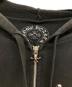 中古・古着 CHROME HEARTS (クロムハーツ) SWTSHRT HD ZIP ブラック サイズ:L：80000円