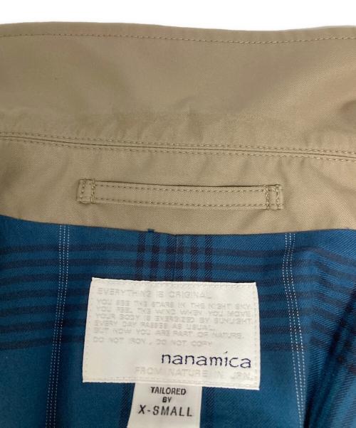 nanamica（ナナミカ）nanamica (ナナミカ) 2L GORE-TEX Short Soutien Collar Coat ベージュ サイズ:XSの古着・服飾アイテム