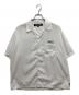 NEIGHBORHOOD（ネイバーフッド）の古着「SOLID-COLOR HAWAIIAN SHIRT SS」｜ホワイト