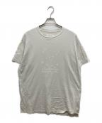 Maison Margielaメゾンマルジェラ）の古着「NUMBERING LOGO TEE」｜ライトグレー