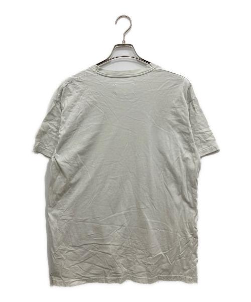 Maison Margiela（メゾンマルジェラ）Maison Margiela (メゾンマルジェラ) NUMBERING LOGO TEE ライトグレー サイズ:XLの古着・服飾アイテム