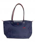 LONGCHAMPロンシャン）の古着「ル・プリアージュ クラブ トートバッグ」｜ネイビー