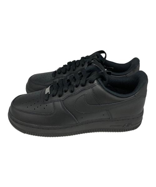 NIKE（ナイキ）NIKE (ナイキ) AIR FORCE 1 '07 ブラック サイズ:26.5 未使用品の古着・服飾アイテム
