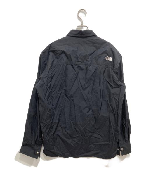 THE NORTH FACE（ザ ノース フェイス）THE NORTH FACE (ザ ノース フェイス) ロングスリーブ ヌプシ シャツ ブラック サイズ:XLの古着・服飾アイテム