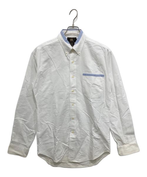 RRL（ダブルアールエル）RRL (ダブルアールエル) ボタンダウンシャツ ホワイト サイズ:Mの古着・服飾アイテム