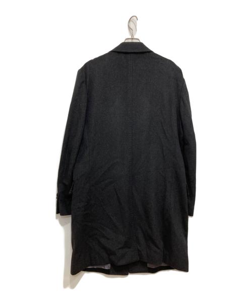 EDWARDS（エドワーズ）EDWARDS (エドワーズ) ウールチェスターコート ブラック サイズ:LLの古着・服飾アイテム