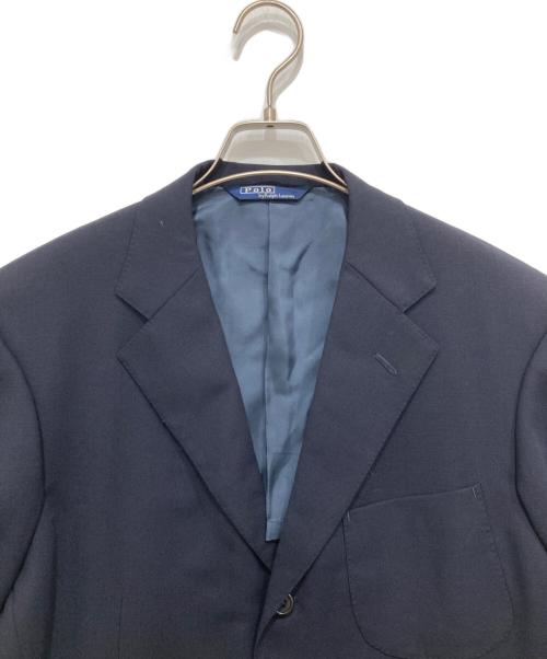 POLO RALPH LAUREN（ポロ・ラルフローレン）POLO RALPH LAUREN (ポロ・ラルフローレン) 段返り3Bテーラードジャケット ネイビー サイズ:AB6の古着・服飾アイテム
