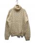 Kerry Woollen Mills（ケリーウールンミルズ）の古着「アランニット」｜アイボリー