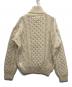 Kerry Woollen Mills (ケリーウールンミルズ) アランニット アイボリー サイズ:38：5000円