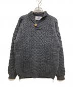 JOHN MOLLOYジャンモロイ）の古着「アランニット」｜グレー