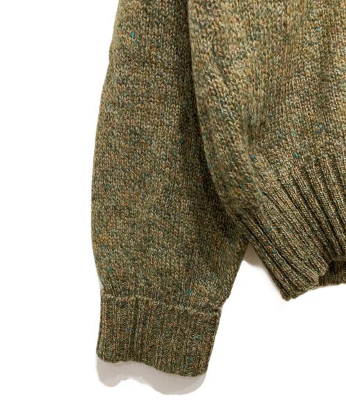 L.L.Bean（エルエルビーン）L.L.Bean (エルエルビーン) 80-90'sメランジニット カーキ サイズ:Lの古着・服飾アイテム