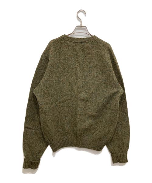 L.L.Bean（エルエルビーン）L.L.Bean (エルエルビーン) 80-90'sメランジニット カーキ サイズ:Lの古着・服飾アイテム