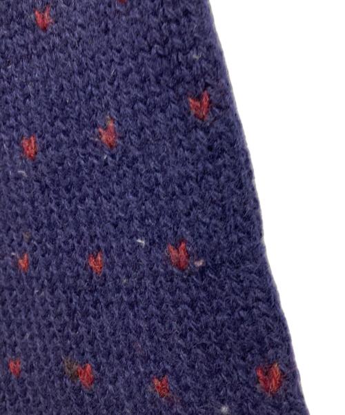 WOOLRICH（ウールリッチ）WOOLRICH (ウールリッチ) 90'sネイティブ柄ニット ネイビー×レッド サイズ:Mの古着・服飾アイテム