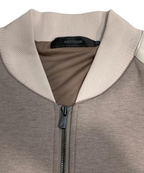 ARTISAN（アルチザン）ARTISAN (アルチザン) エアクッション ブルゾン ベージュ サイズ:Lの古着・服飾アイテム