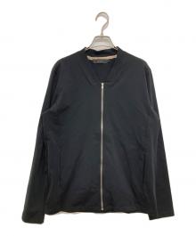 ARTISAN（アルチザン）の古着「ストレッチスムース “ NEWジップカーデ ”」｜ブラック