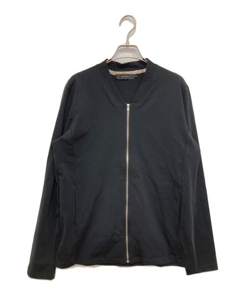 ARTISAN（アルチザン）ARTISAN (アルチザン) ストレッチスムース “ NEWジップカーデ ” ブラック サイズ:Mの古着・服飾アイテム