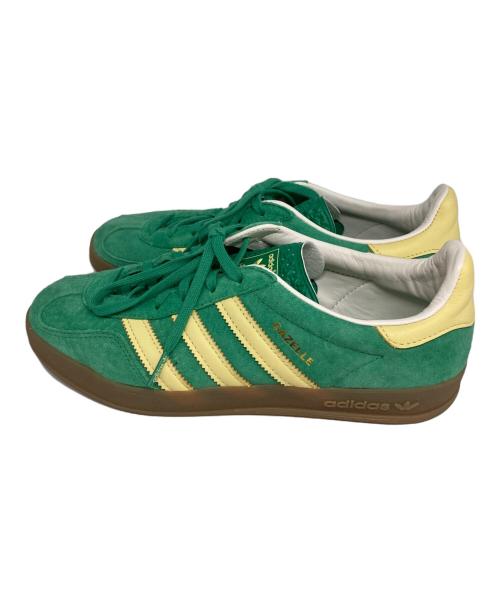 adidas（アディダス）adidas (アディダス) ガゼル インドア / Gazelle Indoor グリーン サイズ:25の古着・服飾アイテム