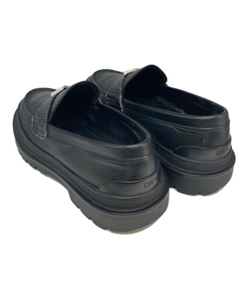 Dior（ディオール）DIOR (ディオール) エクスプローラー ローファー ブラック サイズ:40の古着・服飾アイテム