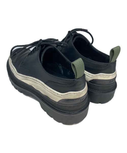 Christian Dior（クリスチャン ディオール）Christian Dior (クリスチャン ディオール) sacai (サカイ) ダービーシューズ ブラック サイズ:40の古着・服飾アイテム