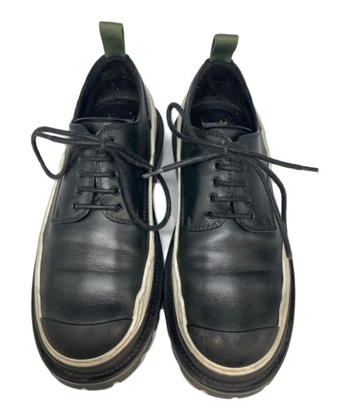 Christian Dior（クリスチャン ディオール）Christian Dior (クリスチャン ディオール) sacai (サカイ) ダービーシューズ ブラック サイズ:40の古着・服飾アイテム
