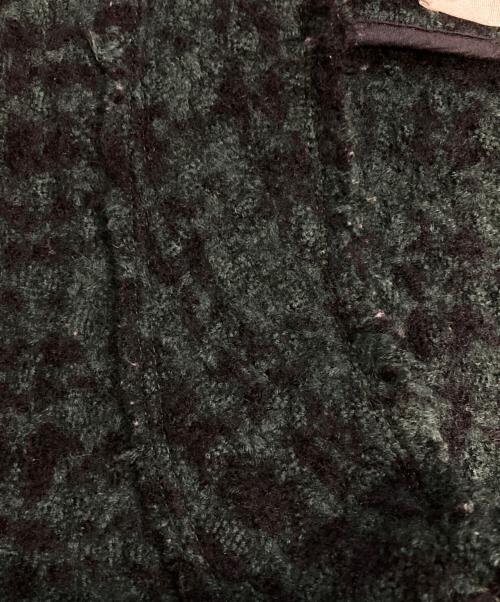 MARNI（マルニ）MARNI (マルニ) TWEED TOOTHCHECK ZIP COAT グリーン サイズ:M(38)の古着・服飾アイテム