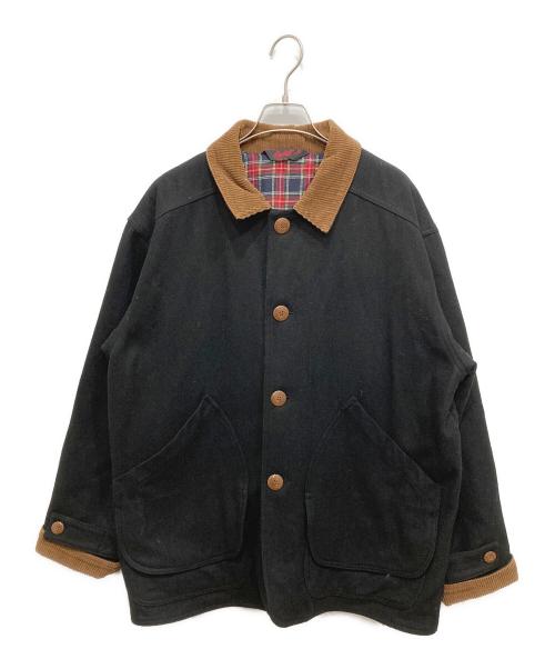 BACKERS（バッカーズ）Backers (バッカーズ) ハンティングジャケット ブラック サイズ:Lの古着・服飾アイテム