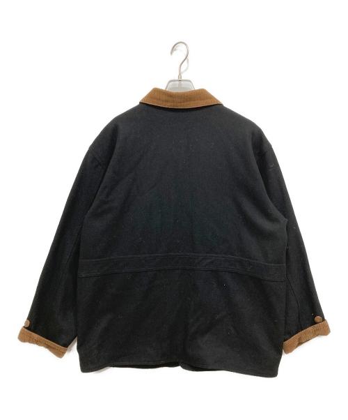 BACKERS（バッカーズ）Backers (バッカーズ) ハンティングジャケット ブラック サイズ:Lの古着・服飾アイテム
