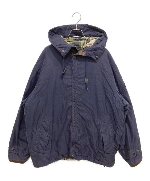 NAUTICA（ノーティカ）NAUTICA (ノーティカ) レザーパイピングジャケット ネイビー サイズ:Lの古着・服飾アイテム