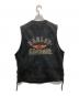 HARLEY-DAVIDSON (ハーレーダビッドソン) レザーベスト ブラック サイズ:L：10000円
