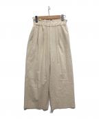 JOURNAL STANDARDジャーナルスタンダード）の古着「ウォッシャブルワイドパンツ」｜ホワイト