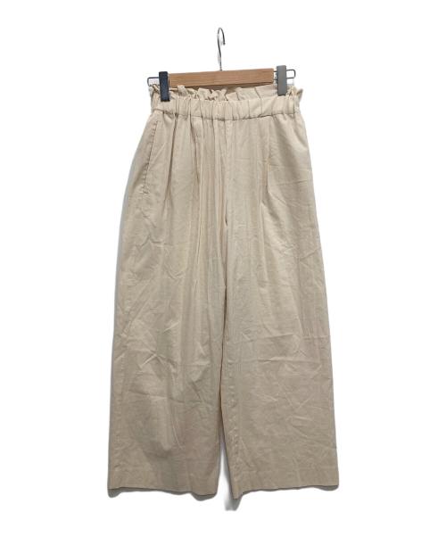 JOURNAL STANDARD（ジャーナルスタンダード）JOURNAL STANDARD (ジャーナルスタンダード) ウォッシャブルワイドパンツ ホワイト サイズ:34の古着・服飾アイテム