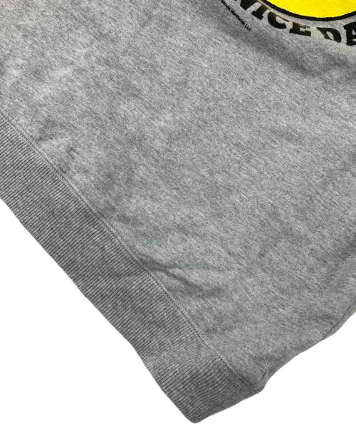 TSPTR（ティーエスピーティーアール）tsptr (ティーエスピーティーアール) プリントスウェット グレー サイズ:Sの古着・服飾アイテム