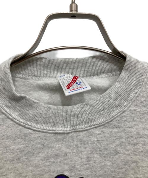 JERZEES（ジャージーズ）JERZEES (ジャージーズ) プリントスウェット グレー サイズ:Mの古着・服飾アイテム