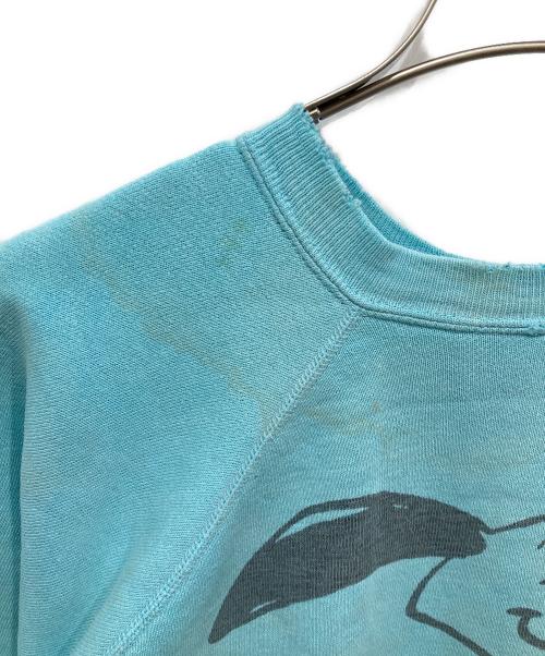 mayo SPRUCE（メイヨー スプルース）mayo SPRUCE (メイヨー スプルース) ヴィンテージスウェット スカイブルー サイズ:Lの古着・服飾アイテム