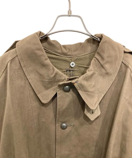 MILITARY（ミリタリー）MILITARY (ミリタリー) モーターサイクルコート ベージュ サイズ:8の古着・服飾アイテム