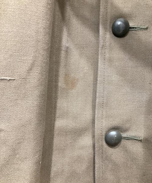 MILITARY（ミリタリー）MILITARY (ミリタリー) モーターサイクルコート ベージュ サイズ:8の古着・服飾アイテム