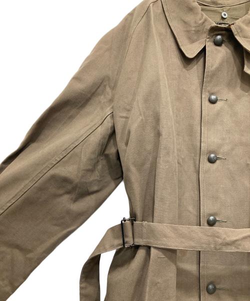 MILITARY（ミリタリー）MILITARY (ミリタリー) モーターサイクルコート ベージュ サイズ:8の古着・服飾アイテム