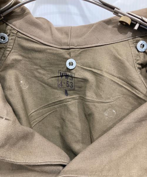 MILITARY（ミリタリー）MILITARY (ミリタリー) モーターサイクルコート ベージュ サイズ:8の古着・服飾アイテム