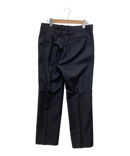 EMPORIO ARMANI（エンポリオ アルマーニ）EMPORIO ARMANI (エンポリオアルマーニ) ウールストライプセットアップスーツ ネイビー サイズ:50（175/96A）の古着・服飾アイテム