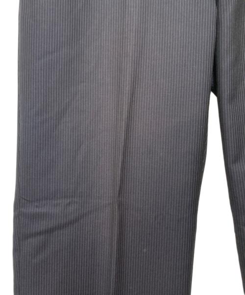 EMPORIO ARMANI（エンポリオ アルマーニ）EMPORIO ARMANI (エンポリオアルマーニ) ウールストライプセットアップスーツ ネイビー サイズ:50（175/96A）の古着・服飾アイテム