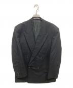 PAUL SMITHポールスミス）の古着「ウールダブルブレストジャケット」｜ブラック