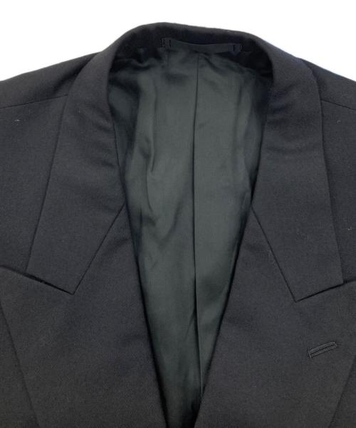 PAUL SMITH（ポールスミス）Paul Smith (ポールスミス) ウールダブルブレストジャケット ブラック サイズ:Lの古着・服飾アイテム