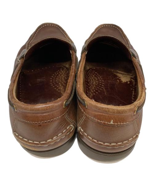 PARABOOT（パラブーツ）PARABOOT (パラブーツ) BEAMS (ビームス) コインローファー ブラウン サイズ:9の古着・服飾アイテム