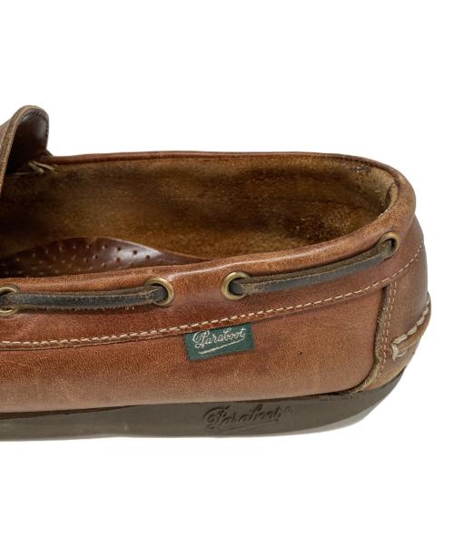 PARABOOT（パラブーツ）PARABOOT (パラブーツ) BEAMS (ビームス) コインローファー ブラウン サイズ:9の古着・服飾アイテム