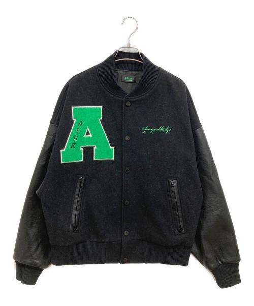 A FEW GOOD KIDS（アフューグッドキッズ）A FEW GOOD KIDS (アフューグッドキッズ) スタジャン ブラック サイズ:Lの古着・服飾アイテム