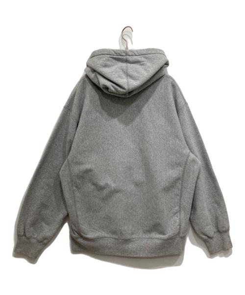 SUPREME（シュプリーム）SUPREME (シュプリーム) Cross Box Logo Hooded Sweatshirt グレー サイズ:Lの古着・服飾アイテム