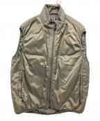 waiperワイパー）の古着「LIGHT PUFF PRIMALOFT ベスト」｜カーキ