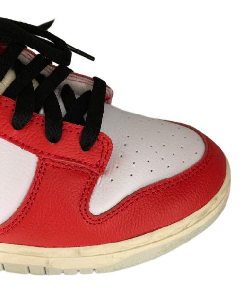 NIKE（ナイキ）NIKE (ナイキ) DUNK LOW RETRO PRM レッド×ホワイト サイズ:27の古着・服飾アイテム