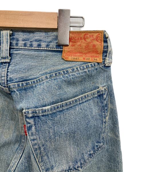 SUGAR CANE（シュガーケーン）SUGAR CANE (シュガーケーン) セルビッチデニムパンツ インディゴ サイズ:W32の古着・服飾アイテム